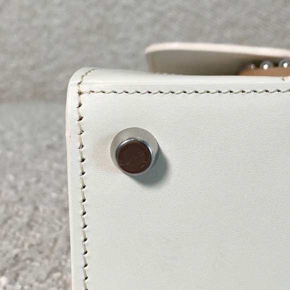 Authentic GOYARD Goyardine Structure Mini Saigon White - Picture 9 of 15